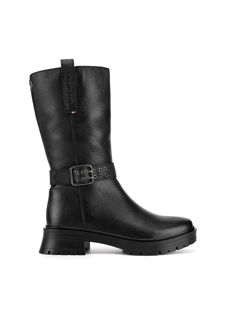 dama U.S. Polo Piele naturala - Negru - Negru