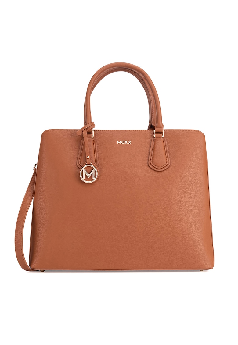 Geanta dama brown - material sintetic