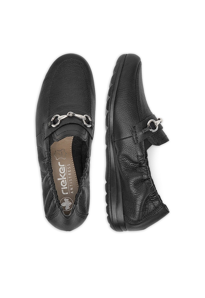 Mocasini dama negri - piele naturala -