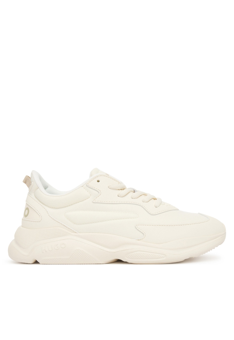 Pantofi sport dama - textil - alb -
