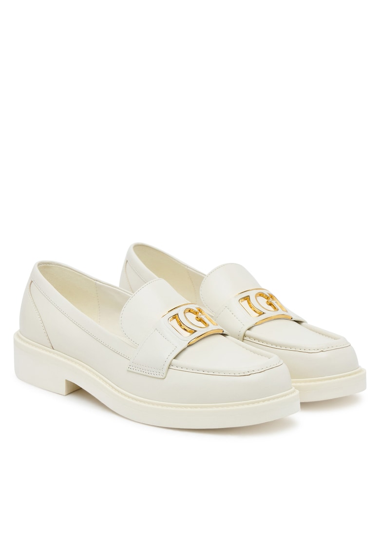 Mocasini dama - FLPSHU LEA14 - piele naturala - crem -