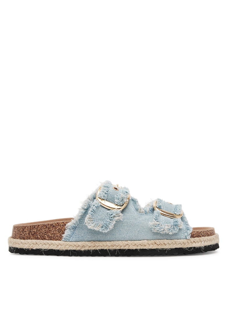 Slapi dama model LB-P1628 - albastru