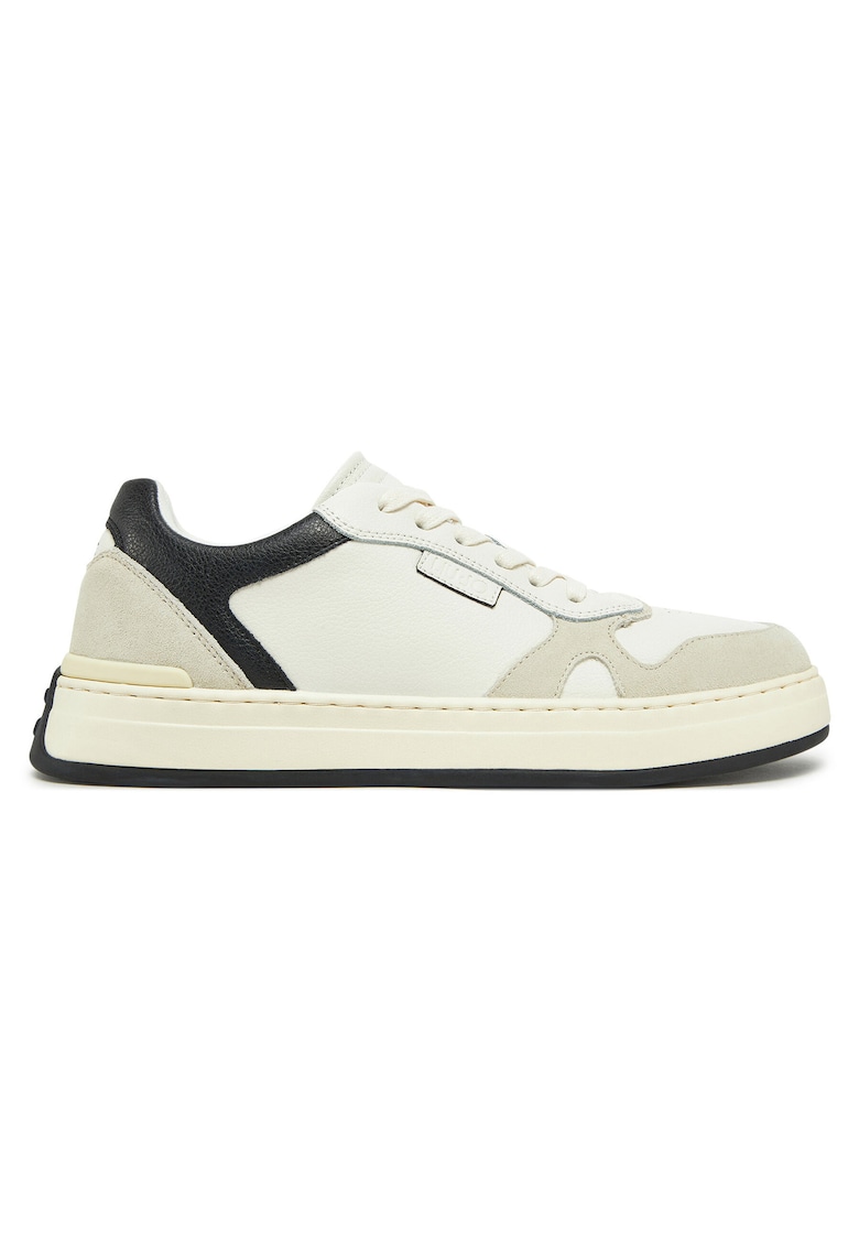 Tenisi barbati Off White - piele naturala -