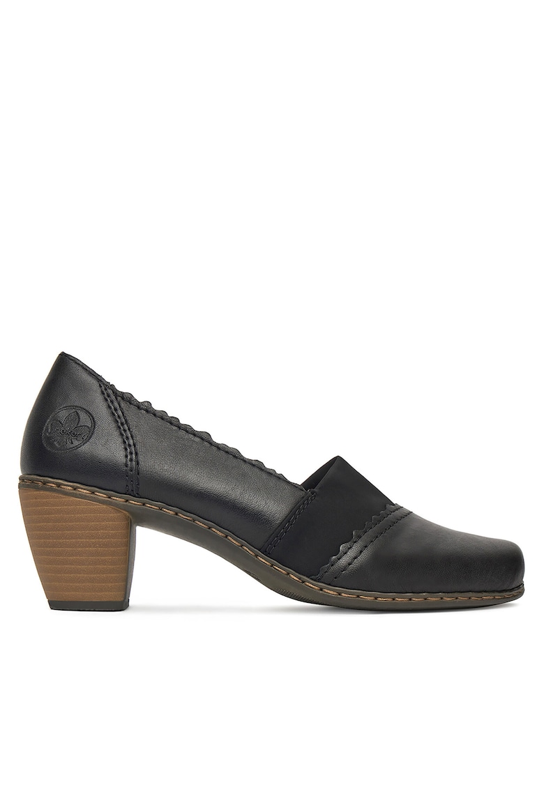 Pantofi dama 40911-00 - piele naturala - negru