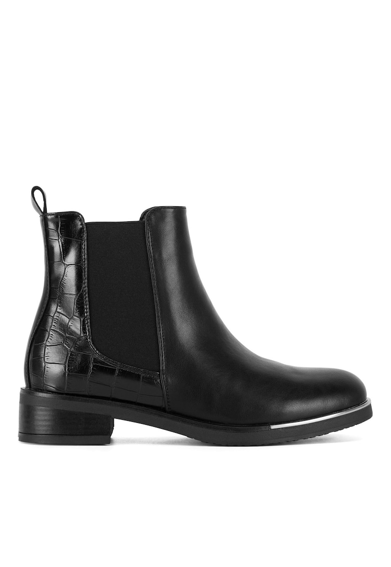 Botine dama WS1103-01 - piele ecologica - negru