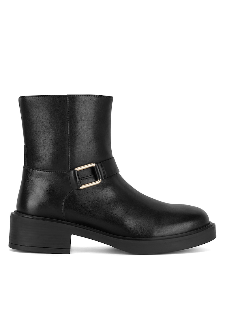 Botine dama - piele naturala - negru WI32-E1060-02SB