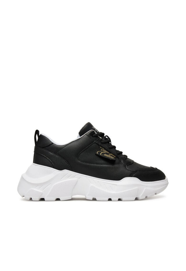Tenisi dama - 79VA3SC2 ZPB23 899 - piele ecologica - negru