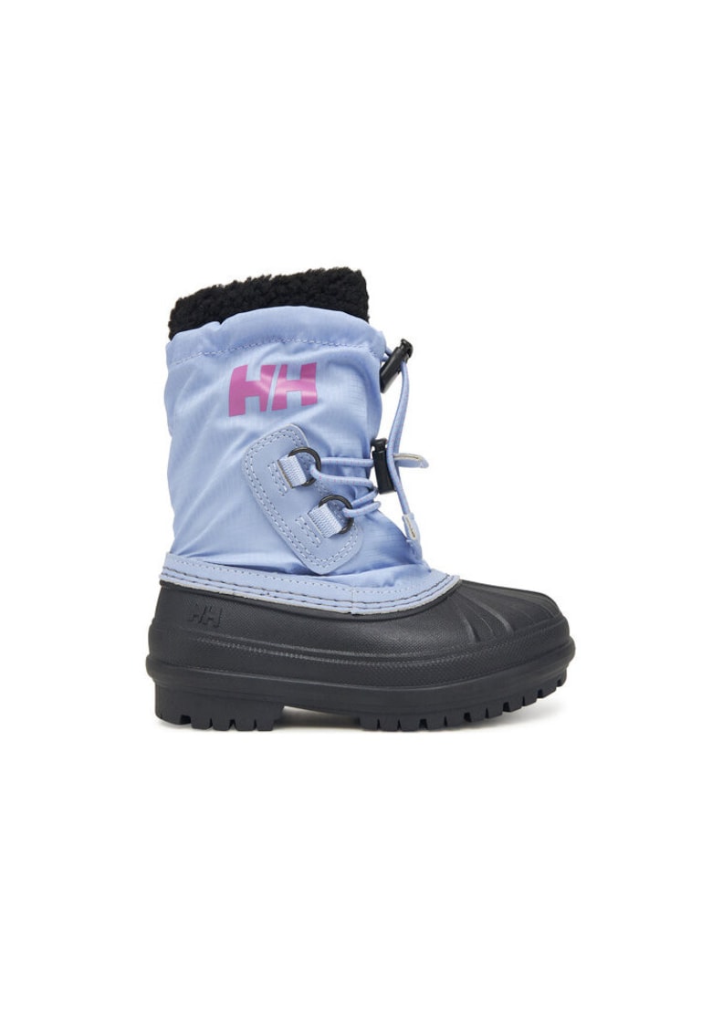 Cizme sport fete - textil - negru/violet
