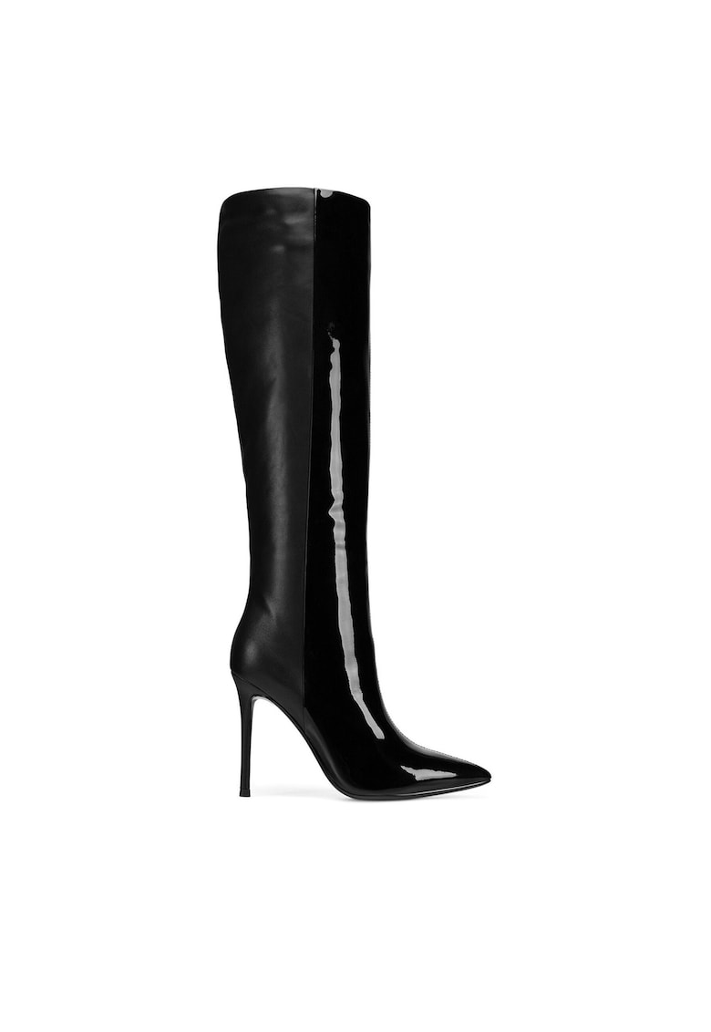 Cizme dama - RAFA-587-9161 - piele naturala - negru