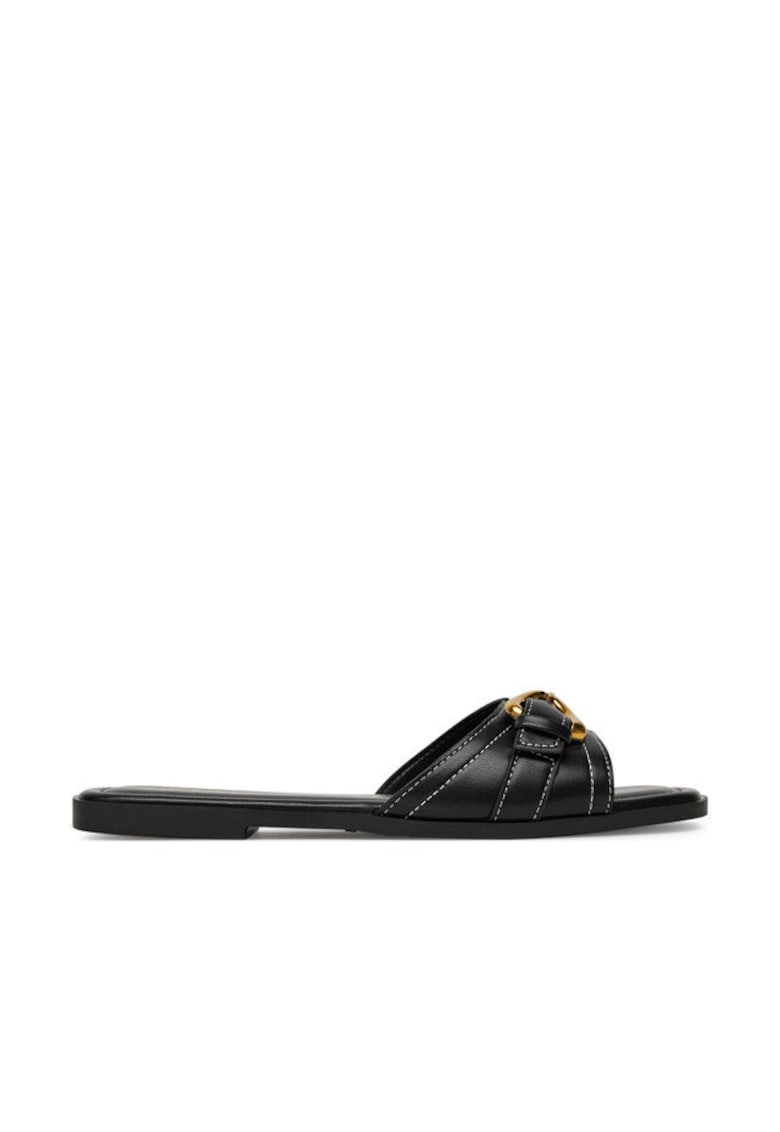 Slapi dama model R080824 - negru