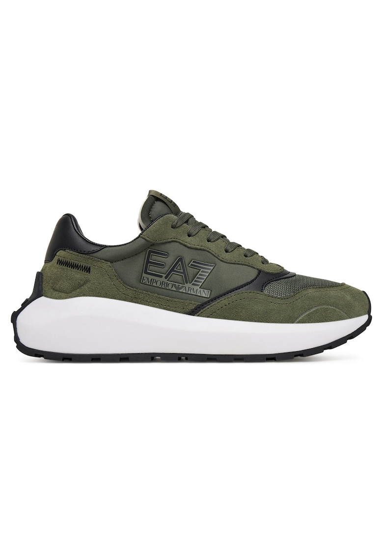 Pantofi sport barbati Beetle/Black - Verde