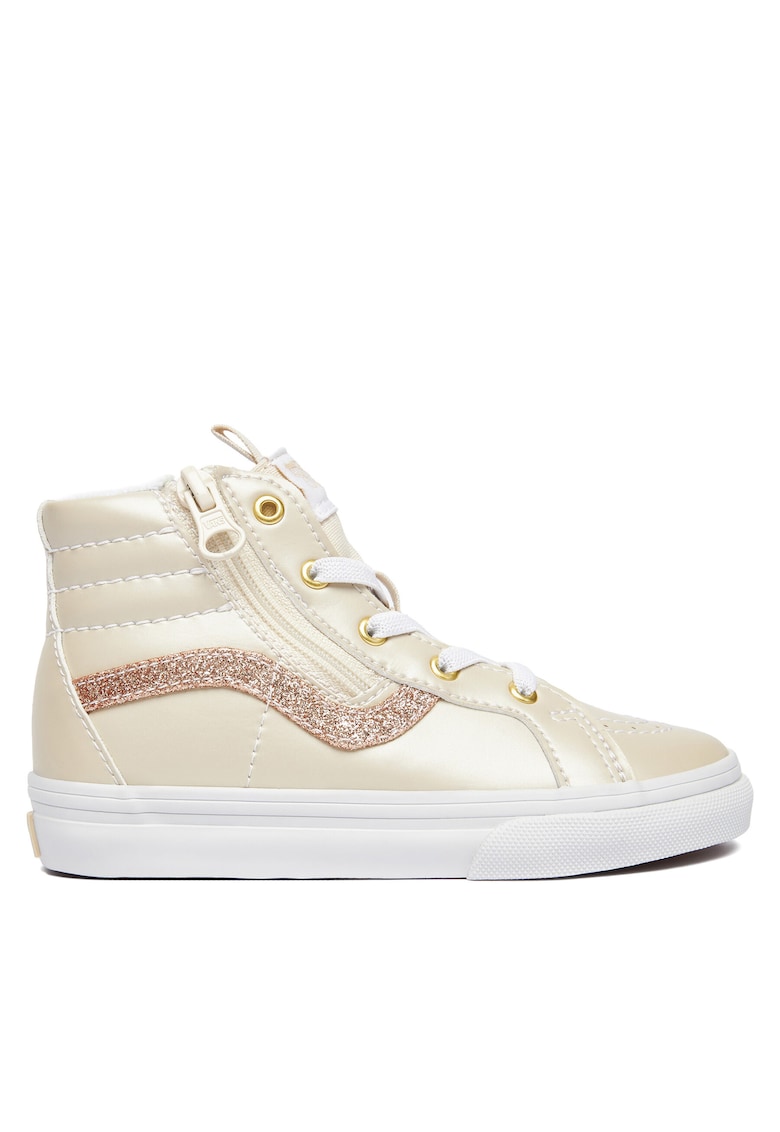Pantofi copii - SK8-Hi Reissue - piele ecologica - culoare aurie