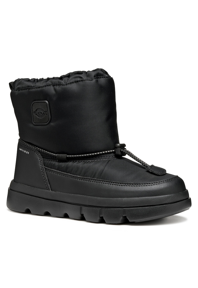 Cizme sport fete Willaboom - textil - negru