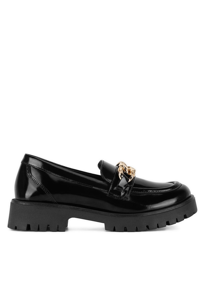 Mocasini dama piele naturala - negru - ARC-E1091-03SB