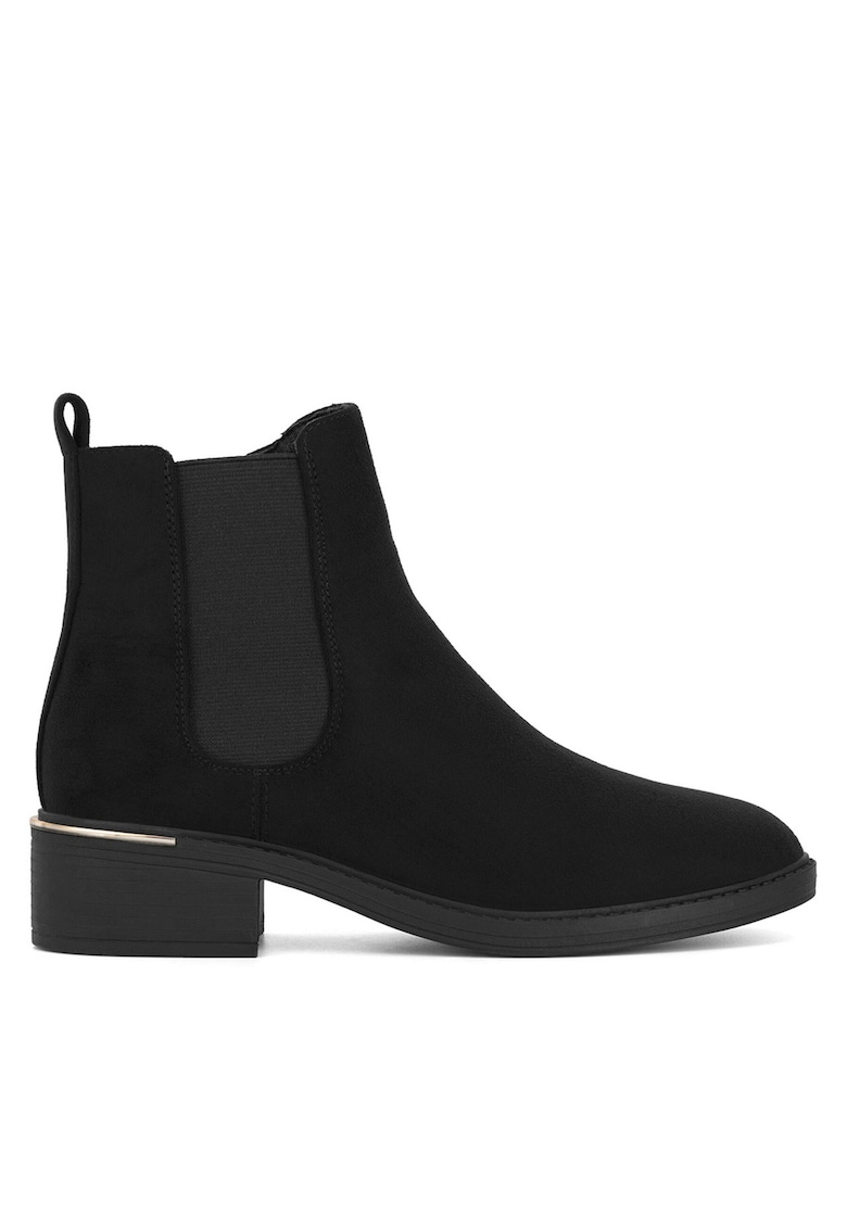 Ghete dama - Stessy 3.0 - piele naturala - culoare negru