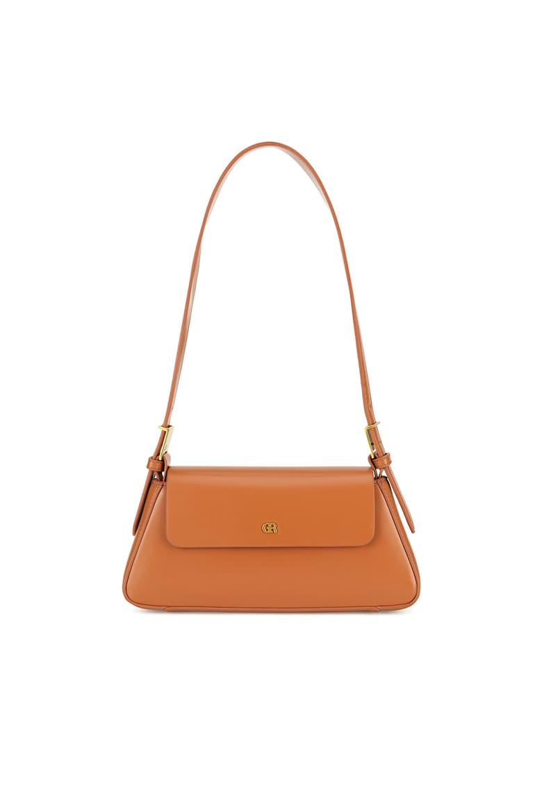 Geanta dama model Eva01 - culoare brown - material sintetic