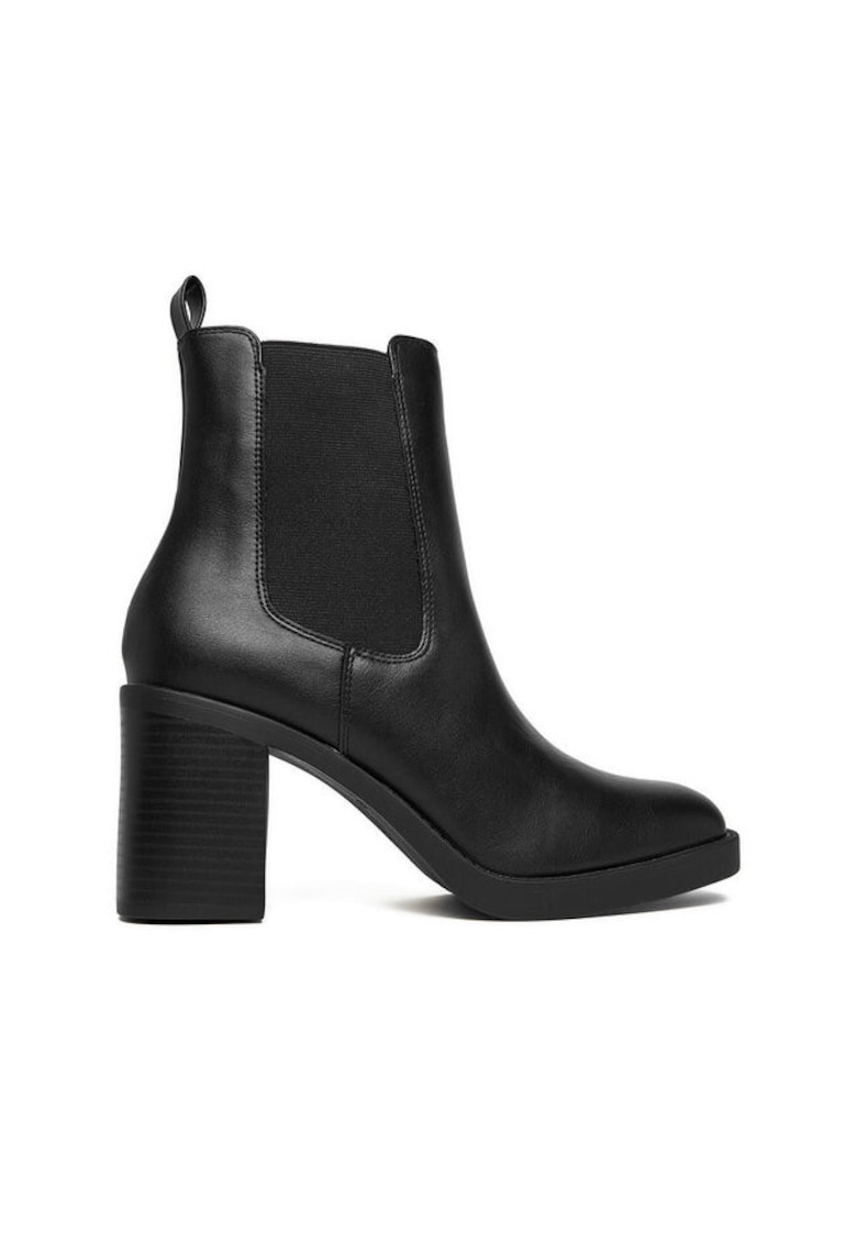 Botine dama - negru - sintetic - CEO-R25AW09091