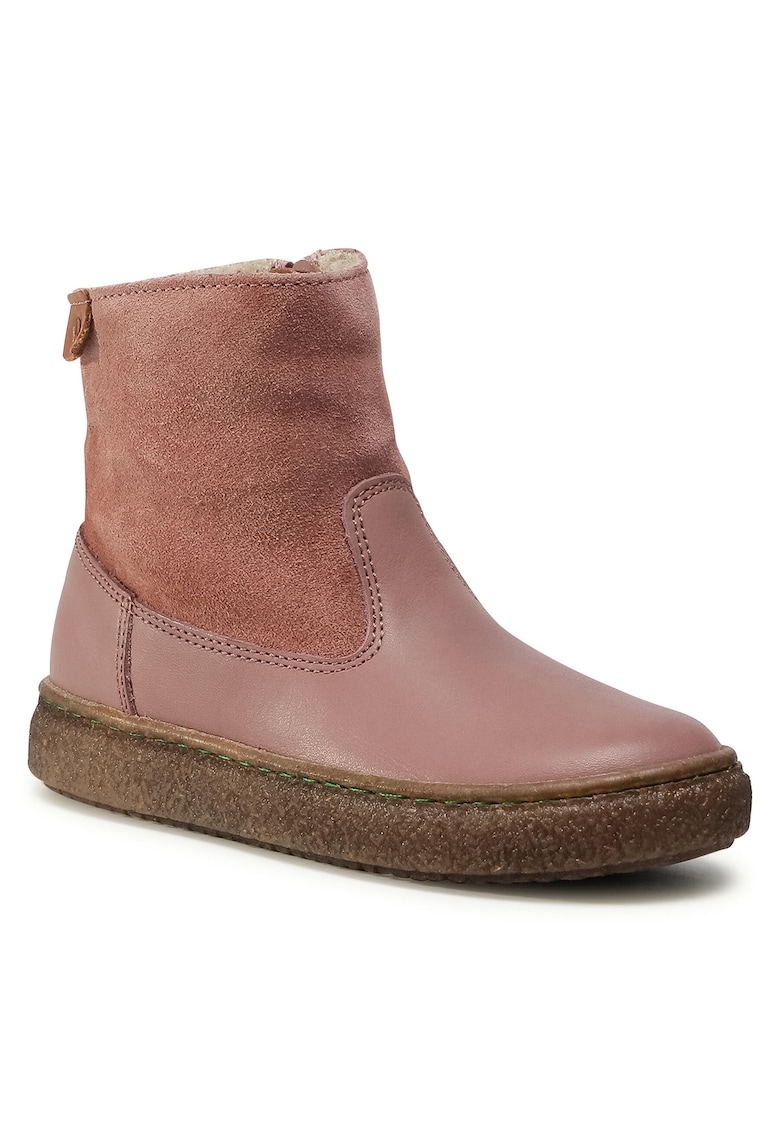 Naturino Cizme fete piele naturala - roz -