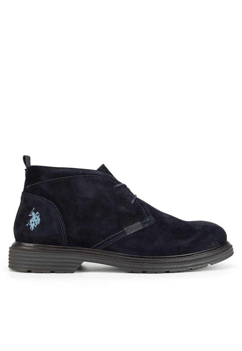 Ghete barbati - LORENZ002M/DS1 - bleumarin - piele naturala