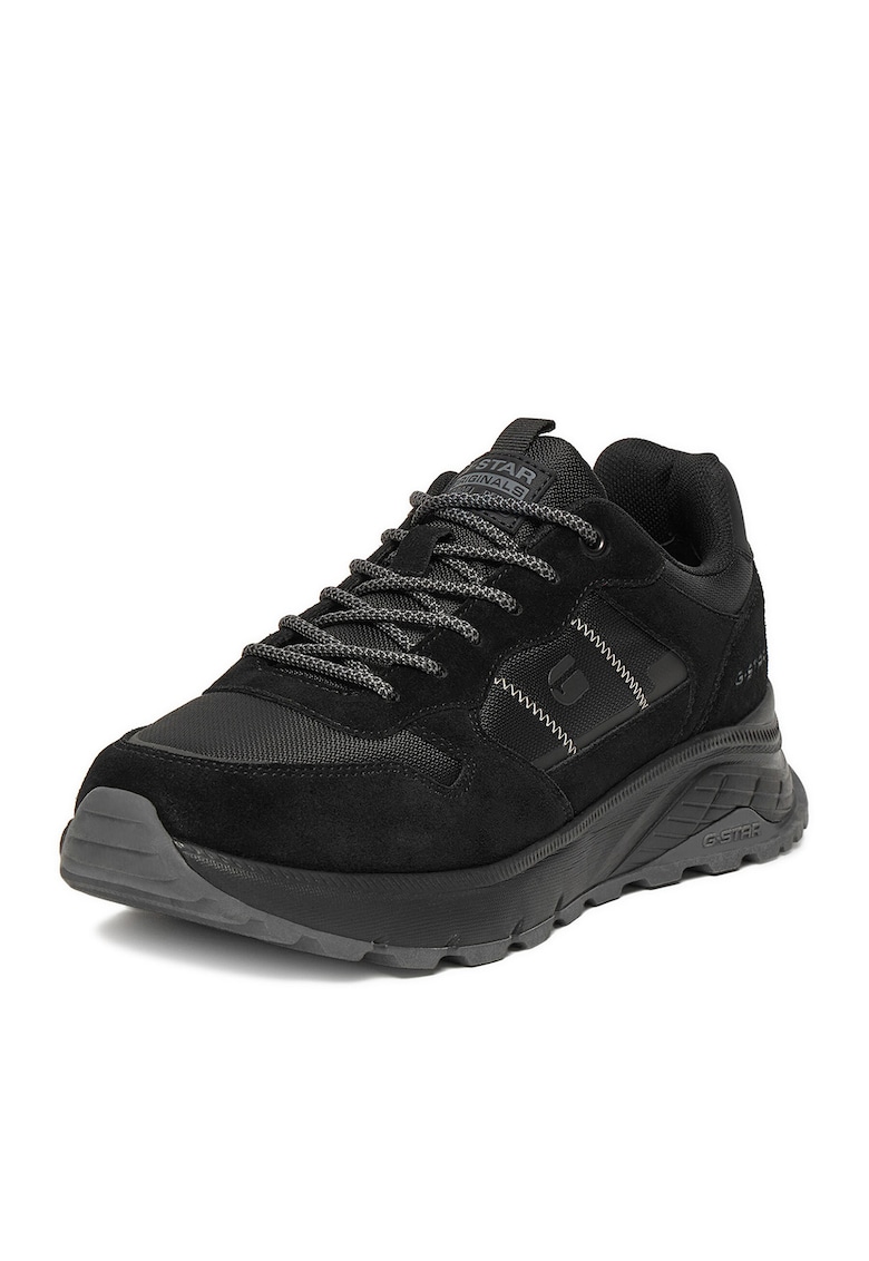 Tenisi barbati - CEO-ADRI-01 - piele naturala - negru