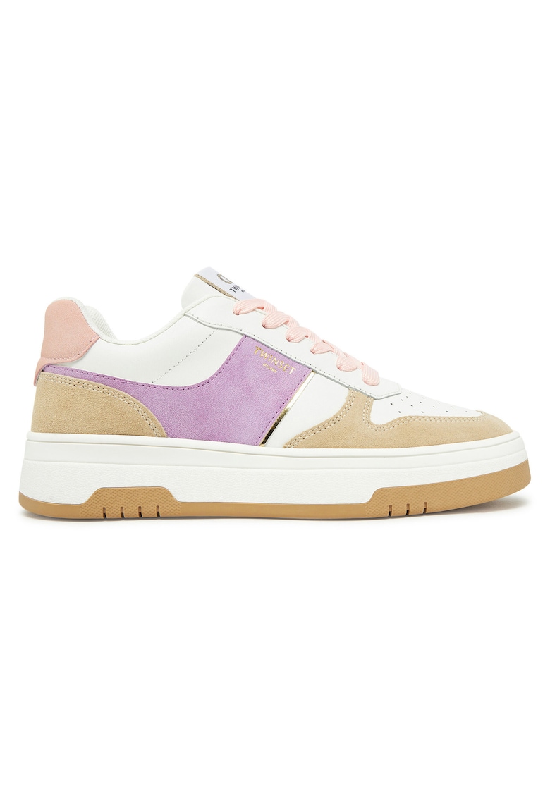Tenisi dama 251TCP010 - piele naturala - multicolor