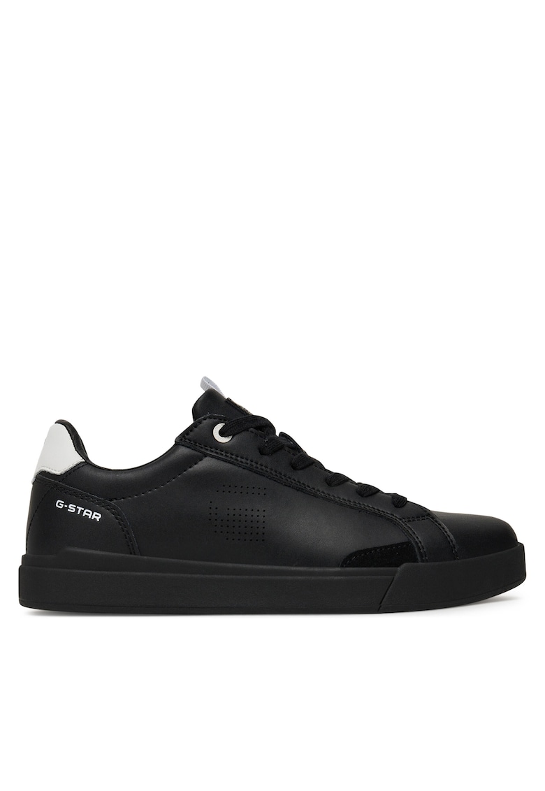 Tenisi dama Raw - piele naturala - Negru