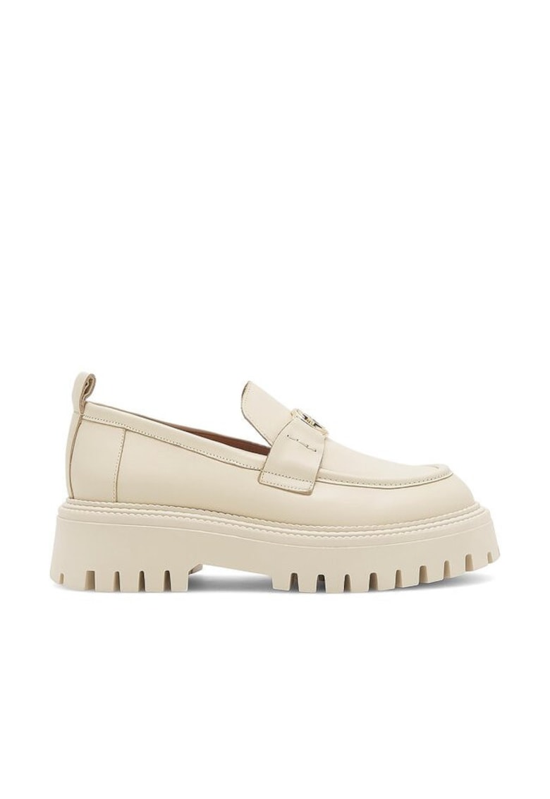 Mocasini dama - bej - piele naturala - Bej