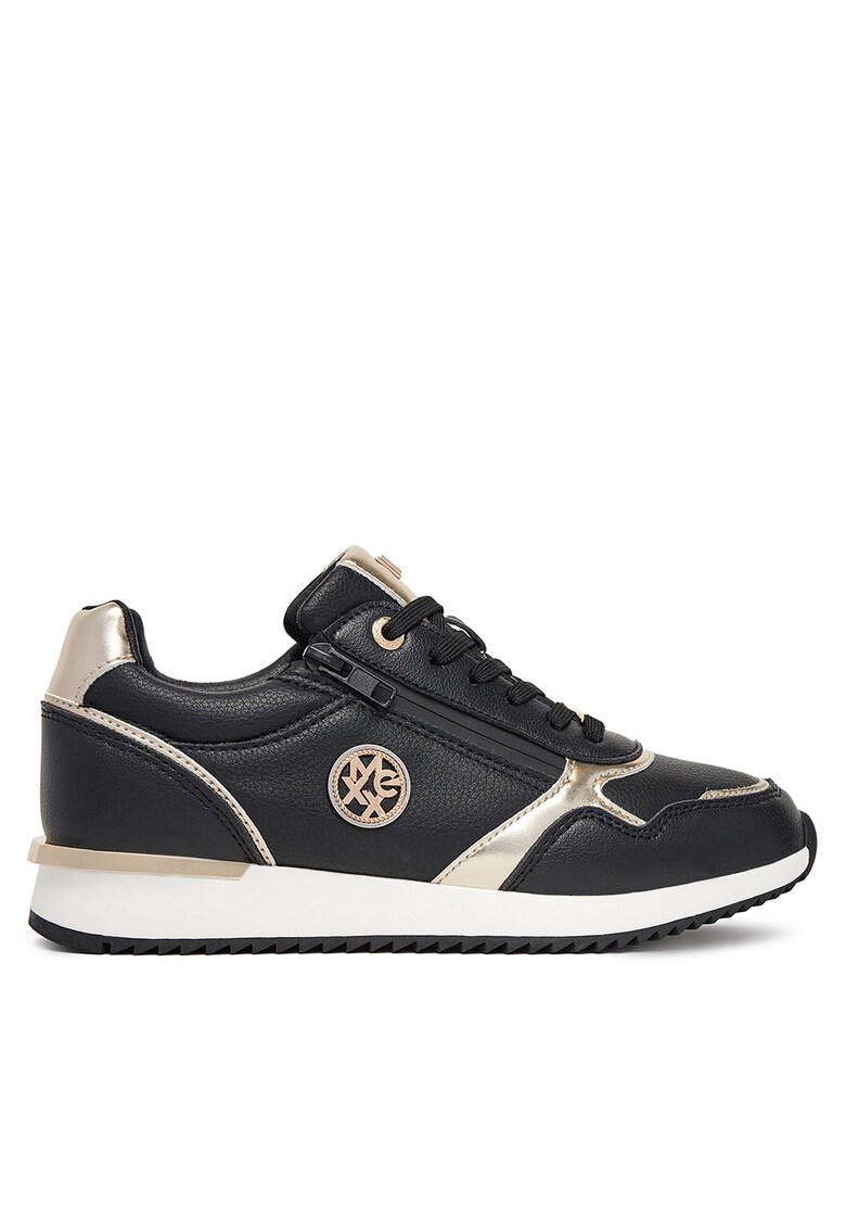 Pantofi sport dama - sneakers - piele ecologica - negru