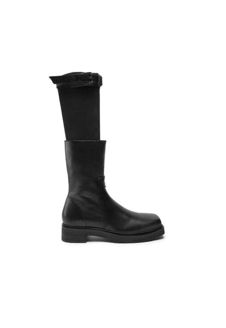 Cizme dama 2Y0016/L078-K103 - Piele naturala - Negru