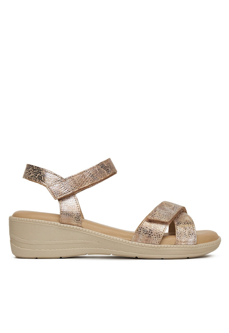 Sandale dama WI23-ESTER-02 - piele naturala - bej