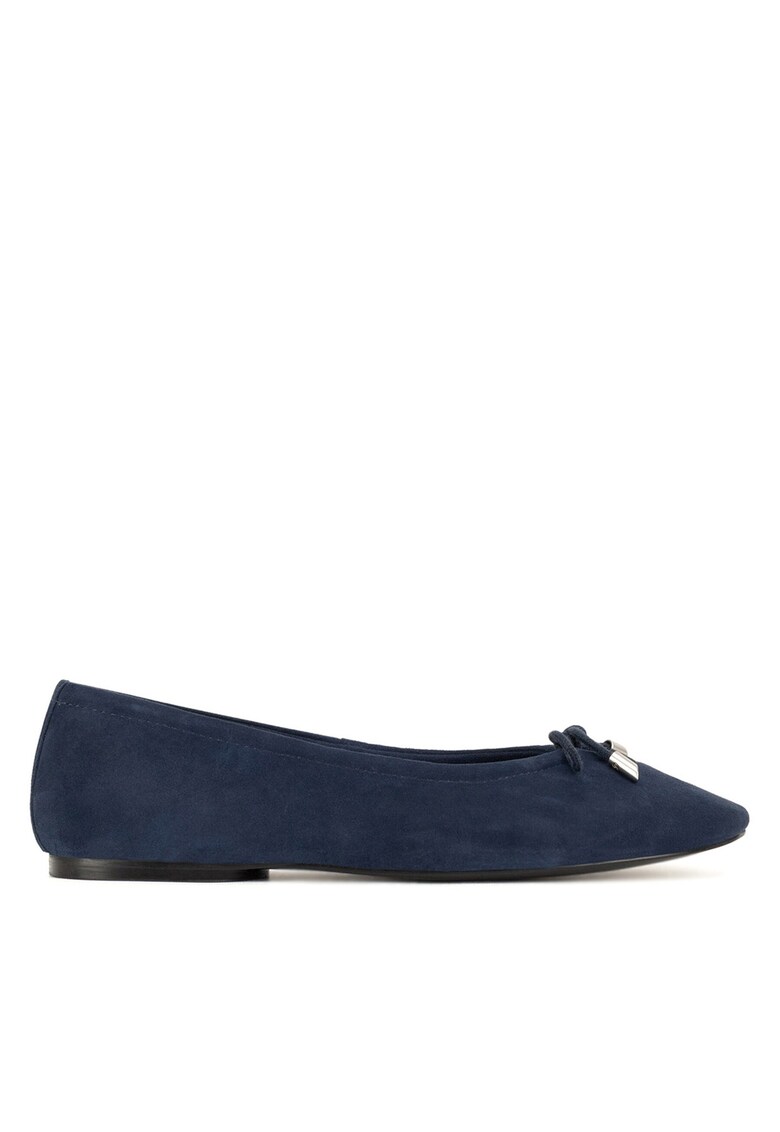 Balerini dama - piele naturala - bleumarin