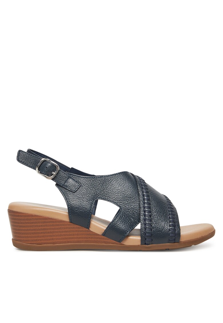 Sandale dama - WB-ELIA-03 - bleumarin - piele naturala