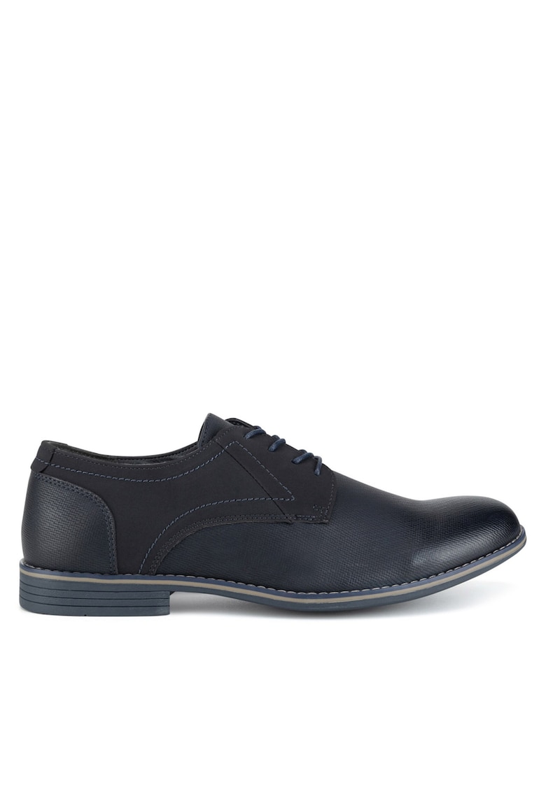 Pantofi barbati - tesatura - albastru -