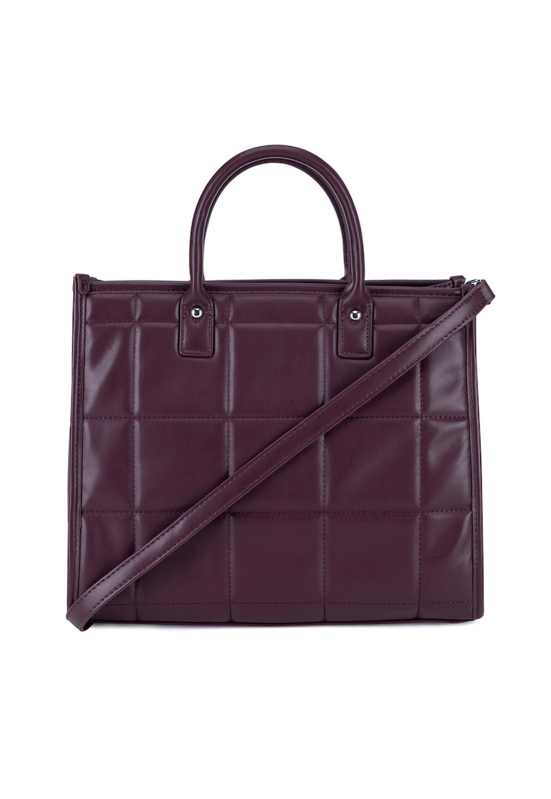 Geanta dama bordo - material sintetic