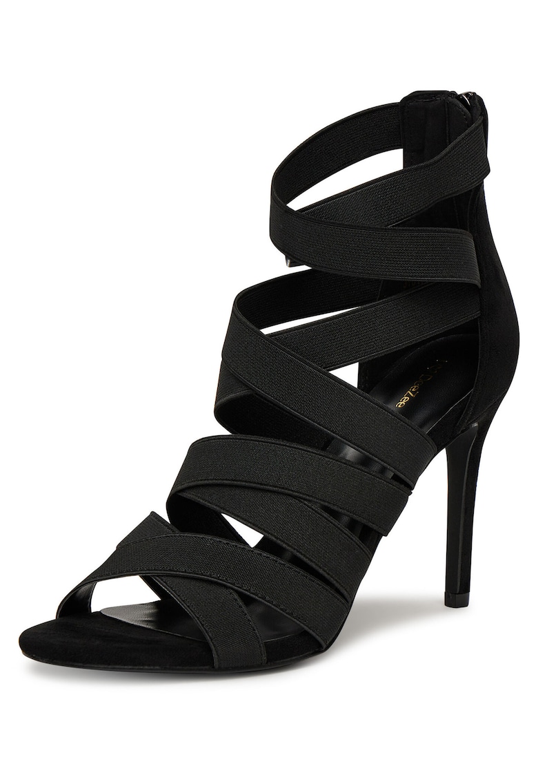 Sandale dama - cu toc - negru