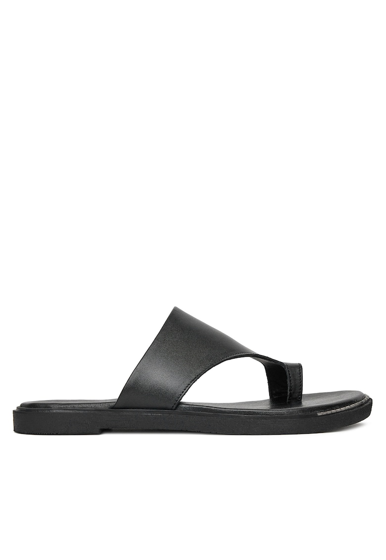 Slapi dama LALITA - piele naturala - negru - Negru