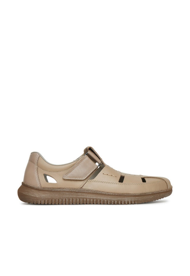 Sandale barbati 10453-60 - bej - piele naturala