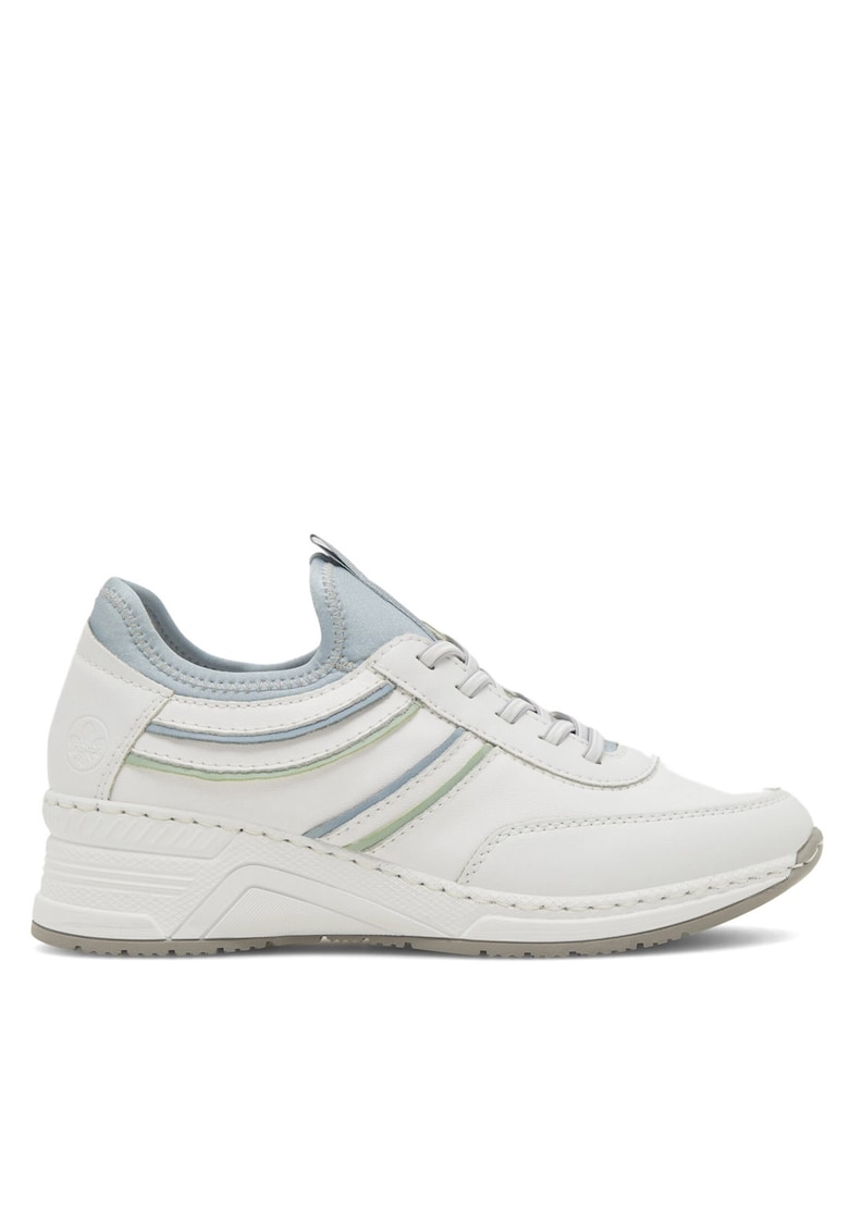 Pantofi sport dama - piele naturala - multicolor -