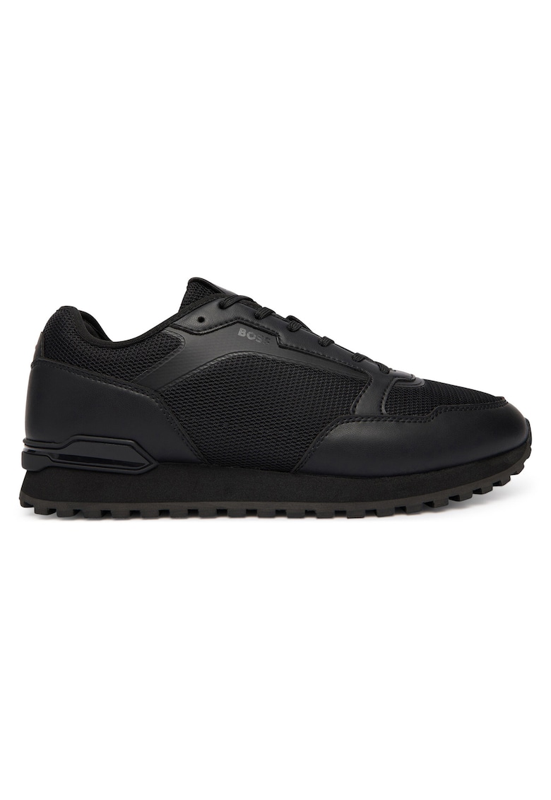 Tenisi barbati Parkour-L - negru - textil