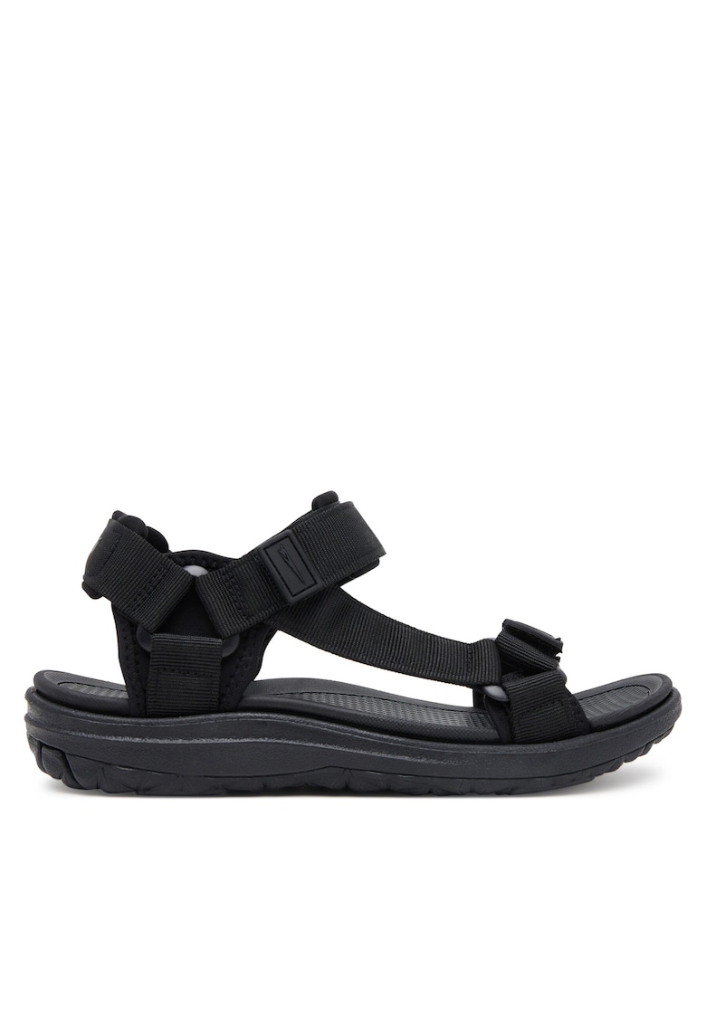 Sandale dama - negru - textil