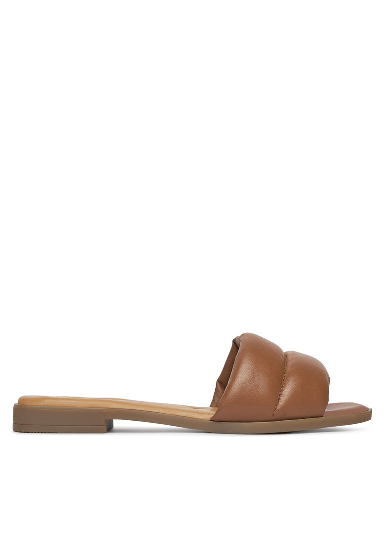 dama - piele naturala - maro - Maro