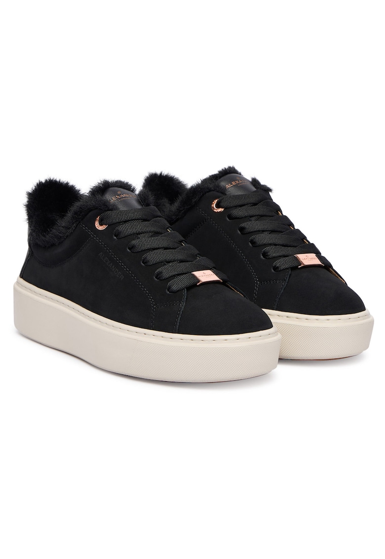 Tenisi dama - ALBCLHW-8242 - piele naturala - negru