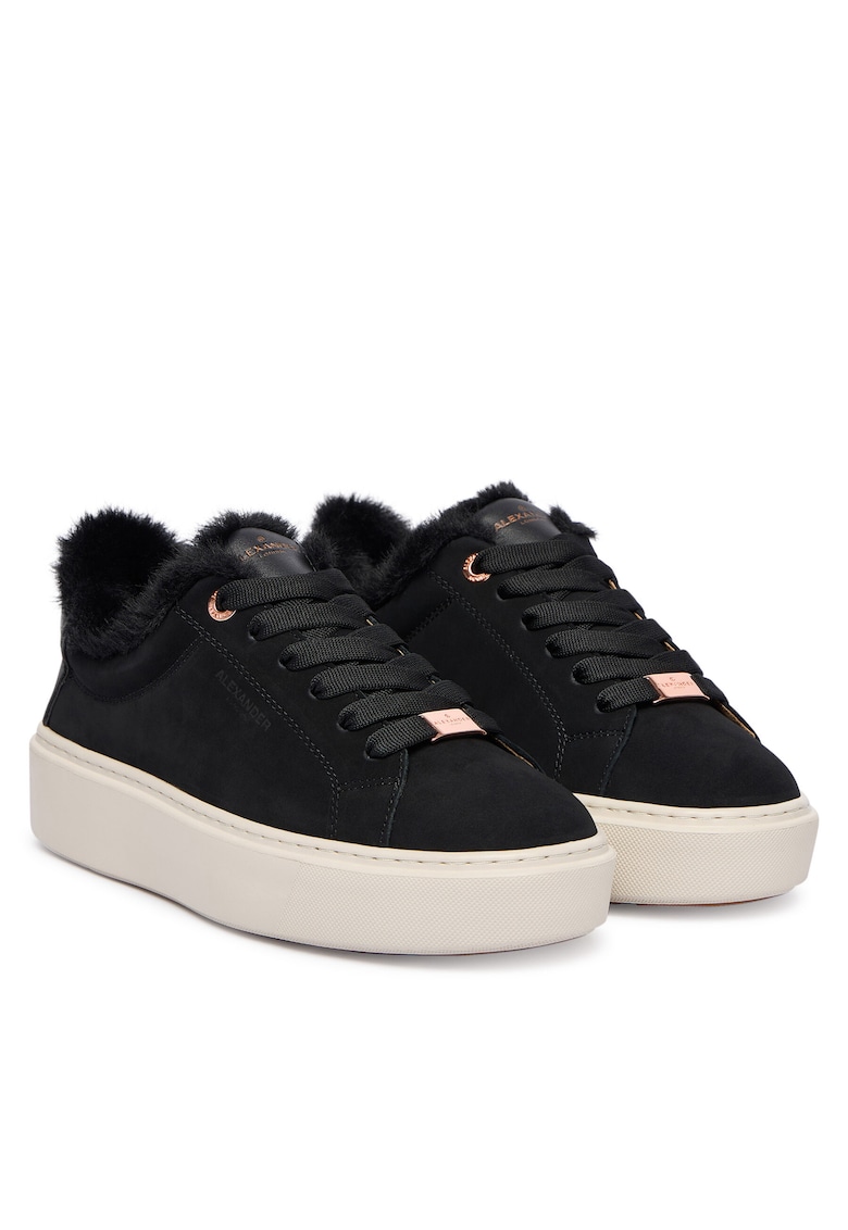 Tenisi dama - ALBCLHW-8242 - piele naturala - negru