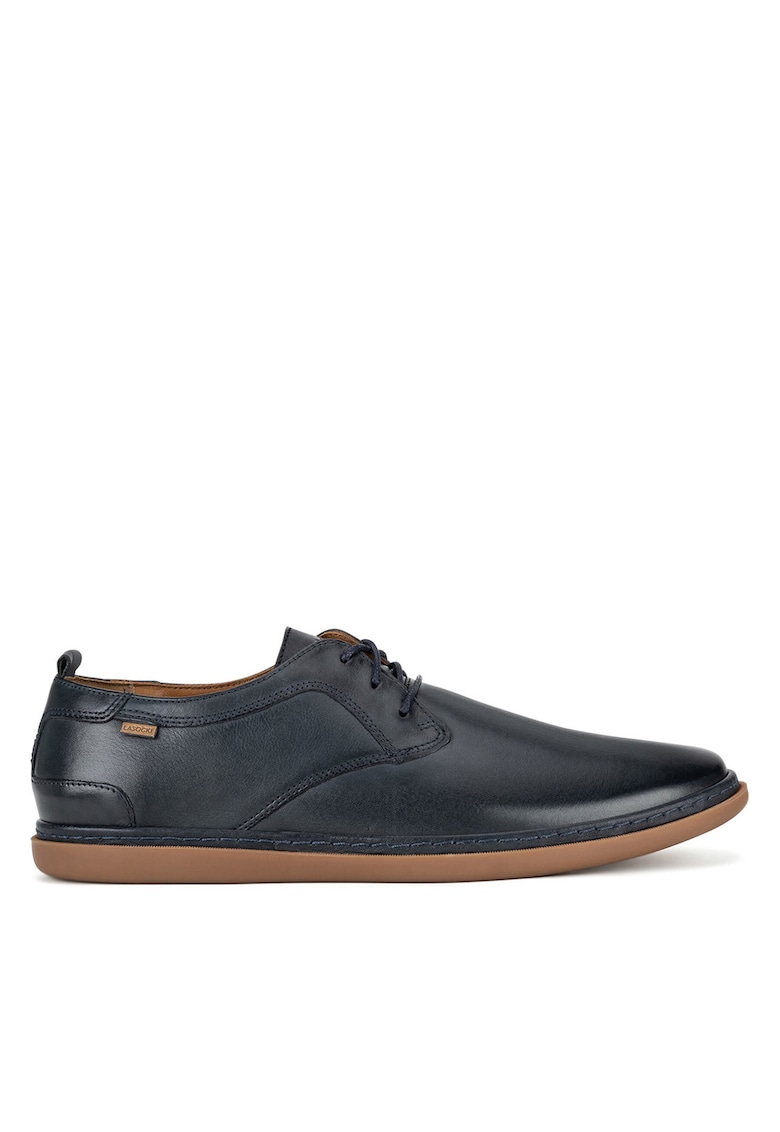 Pantofi barbati - bleumarin - piele naturala -