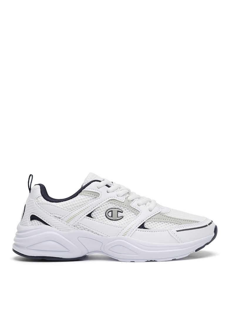 Pantofi sport dama - textil - albi