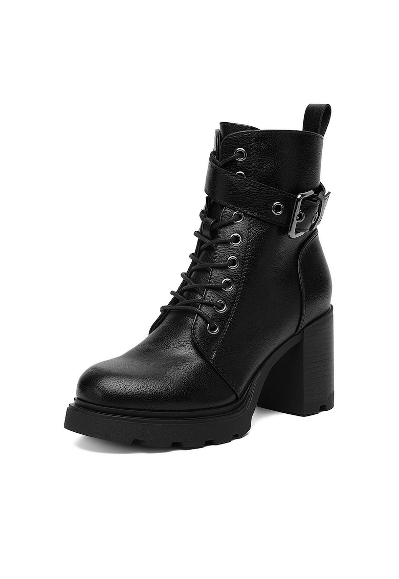 Botine dama CEO-WS6321-03 - Textil - Negru -