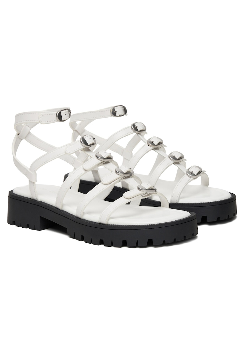 Sandale dama - Bright White 110 - piele naturala