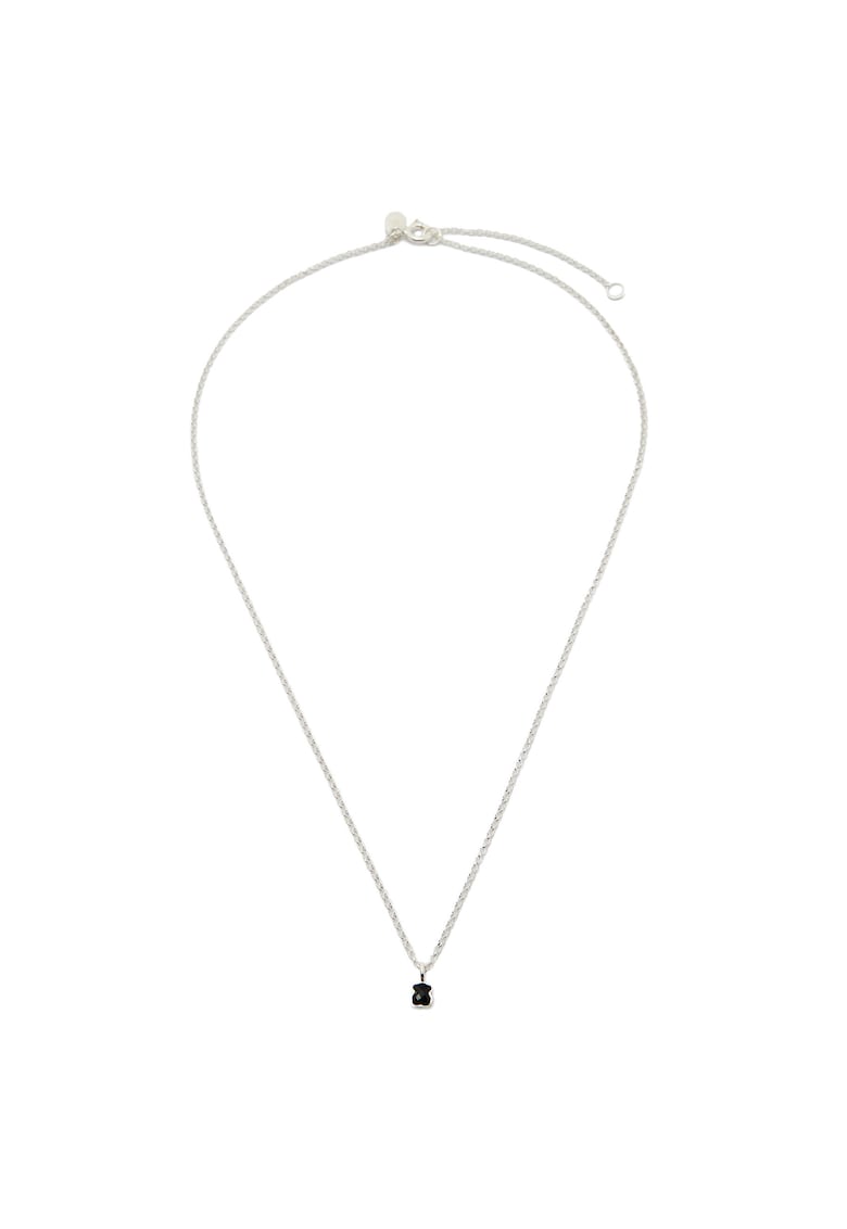 Colier dama Silver Mini Color Ag 100193 - argintiu - material plastic
