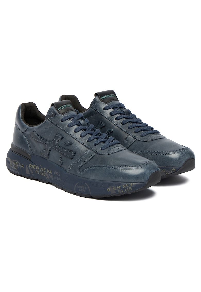 Premiata Tenisi barbati - Mick Var 1807N - piele naturala - bleumarin