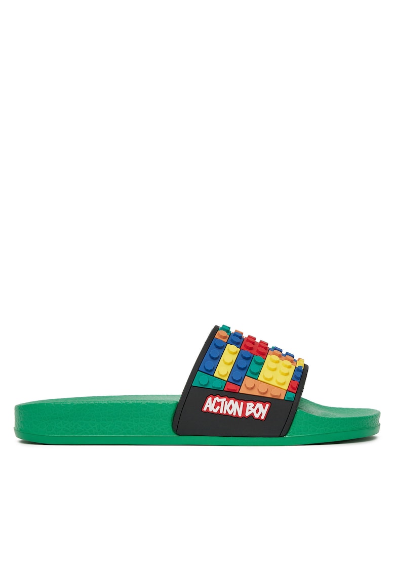 Papuci baieti P3047043K - Plastic - Verde